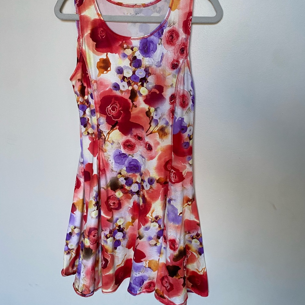Flowy floral dress